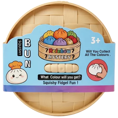 Wiralowy Blind Box: Pierożek Niespodzianka (Gniotek Antystresowy)