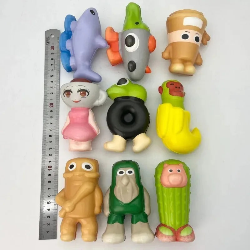 Zestaw Brainrot Squishy - Zestaw zabawek 9szt.