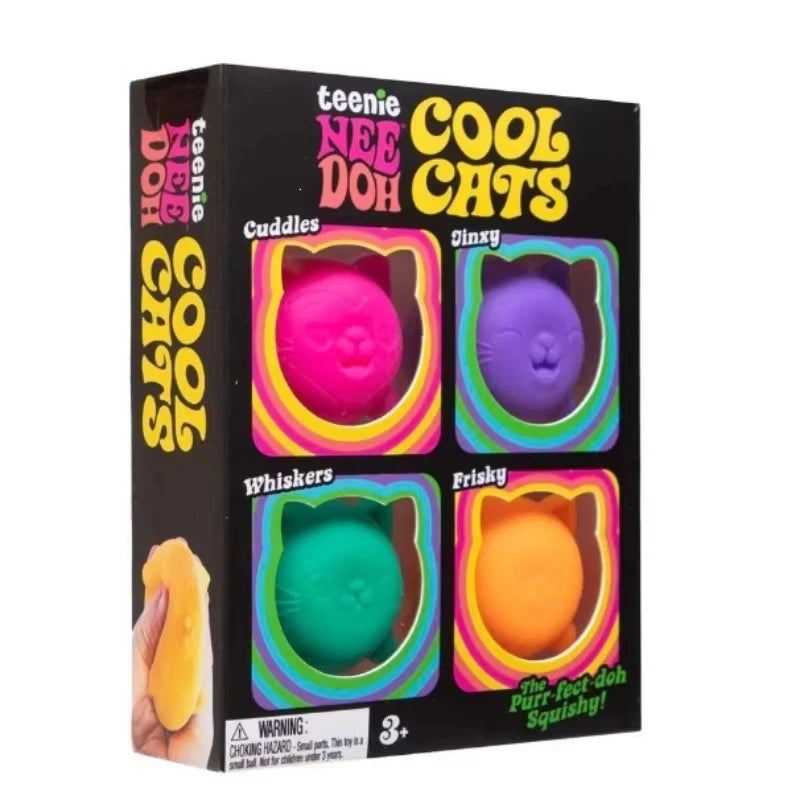 Zestaw Squishy NeeDoh Cool Cats