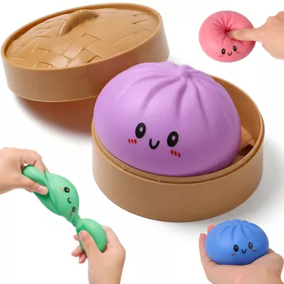 Wiralowy Blind Box: Pierożek Niespodzianka (Gniotek Antystresowy)